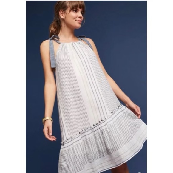 Anthropologie Maeve Yarn-Dyed Miller NWT SZ S - Picture 6 of 6